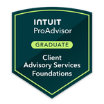 Intuit ProAdvisor Graduate — Client Advisory Services Foundations